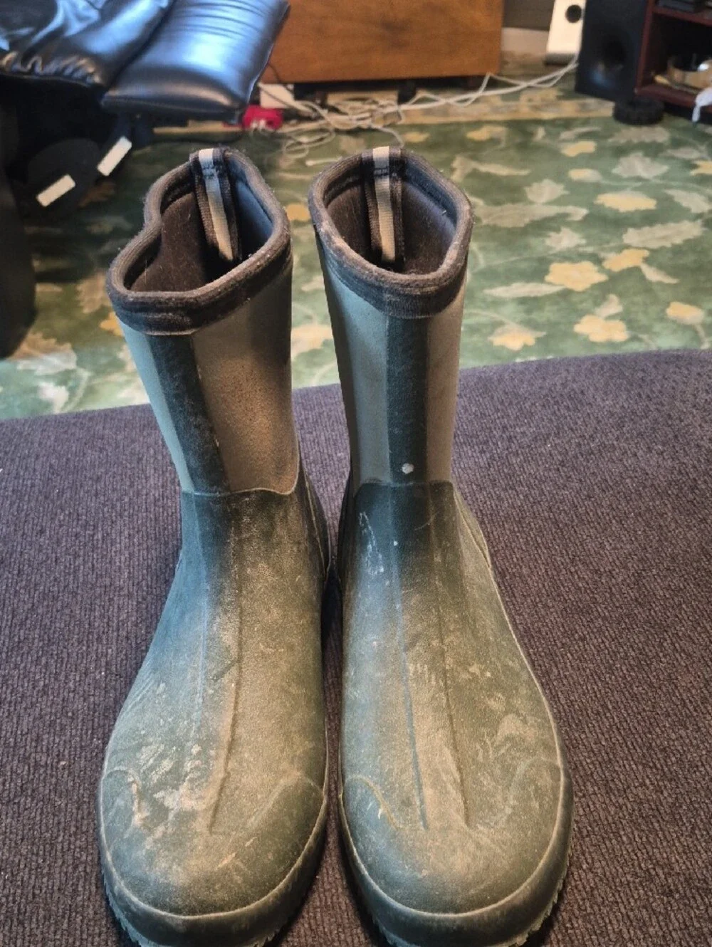 Muck Boot Company Men’s Green Waterproof Mid-Calf Boots